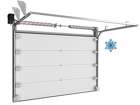 Секционные промышленные ворота ISD THERMAL PRO для холодильных камер